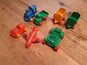 Vintage Viking Plast Toy Car Vehicle Lot - Picture 1 of 2