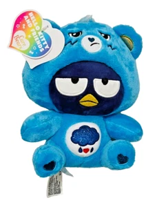 Neu mit Etikett Basic Fun Hello Kitty x Care Bears BADTZ-MARU GRUMPY BEAR 9 Zoll Sanrio Plüsch - Bild 1 von 4