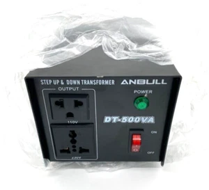 Anbull Voltage Converter 500 Watt Voltage Transformer, 220V / 230V / 240 Volt... - Picture 1 of 4
