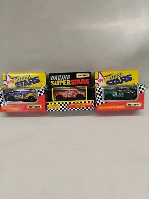 3 Matchbox Racing Super Stars Lowe’s Citgo Wood Bros Heilig-meyers #90 #21 #11 - Image 1 of 4
