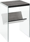 Convenience Concepts Soho End Table, Weathered Gray