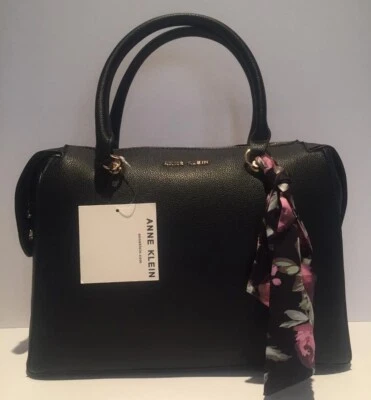 NUEVO CON ETIQUETAS BOLSO BANDOLERA MARCA ANN KLEIN COLOR NEGRO Foto 1 de 2