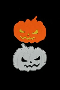 Halloween Pumpkin Metal Cutting Die, Card making *UK SELLER, Fast Dispatch* D3 - Picture 1 of 4