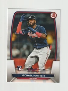 Michael Harris II Atlanta Braves 2023 Bowman RC Rookie Card #76 Topps - Picture 1 of 3
