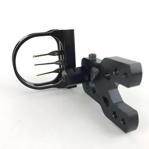 TRU GLO Archery 3 Optical Pin Compound Bow Sight Fiber Optic Pins Adjustable GC - Picture 1 of 6