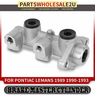 New Brake Master Cylinder for Pontiac LeMans 1989 1990-1993 L4 1.6L 2.0L 7/8 In. - Image 1 of 4