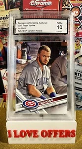 2017 TOPPS UPDATE IAN HAPP ROOKIE SP VARIATION PGA 10 GEM MINT C STORE FOR READ - Picture 1 of 4