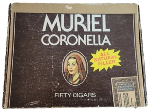 Vintage Muriel Coronella Empty Cigar Box Florida - Picture 1 of 8