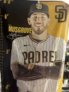 Joe Musgrove Chic Fil A Giveaway Flag Height - Picture 1 of 2