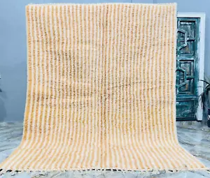 Beni ourain rug, Authentic Moroccan rug, Berber carpet, Genuine Wool rug, - Picture 1 of 6