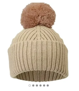 Elodie Details Wool Beanie Hat In Khaki 3 Years + - Picture 1 of 1