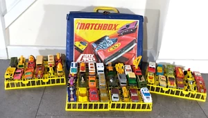 LOTE DE TRABAJO x 48 Matchbox Superfast Model Cars estuche de transporte de colección Diecast Lesney. - Imagen 1 de 20