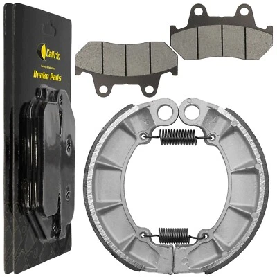 Pastillas de freno delanteras y zapatas de freno traseras para Honda NV750C Shadow 750 1986 Foto 1 de 4