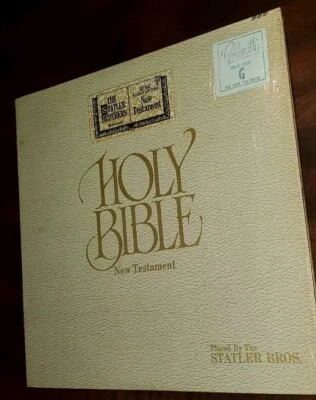 Holy Bible New Testament - The Statler Brothers (LP 1975 Mercury Records) - Image 1 of 4