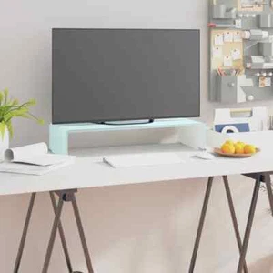 Supporto TV / Rialzo Monitor in Vetro Verde 60x25x11 cm - Foto 1 di 6