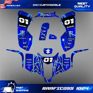suzuki LTZ 400 wrap graphics stickers kit decals quad 2003 to 2008 ltz400 kfx400 - Picture 1 of 6