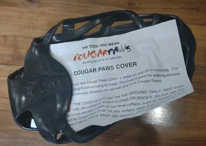 NUEVA Bota de Techo Cougar Paws Cougar Cover Negra Mediana (5-7) 🥾 Guarda tus Botas - Imagen 1 de 3