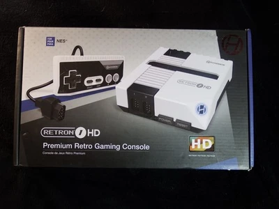 Brand NEW Hyperkin RetroN 1 HD Gaming Console for NES Games - White - Image 1 of 4