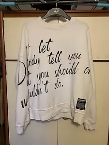 Mens Cotton sail zara sweatshirt size L - FAST SHIPPING - Picture 1 of 5