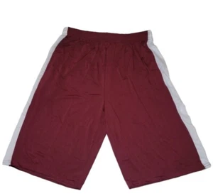 Real Essentials Boys Spotted Burgandy Active Jersey Play Shorts Size XL (12) New - Picture 1 of 6