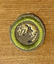 Vintage Boy Scout STALKING Merit Badge - RARE