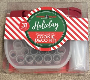 Nordic Ware Holiday Cookie Deco Kit Xmas New In Box - Picture 1 of 2