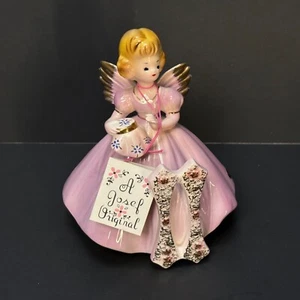 Vintage Josef Original Birthday Angel Girl 11th Year w/Tag & Label - Picture 1 of 10