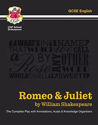 Grade 9-1 GCSE English Romeo And Juliet - The Complete... By CGP Books Paperback • 3£