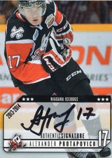 2013/14 Niagara IceDogs Autographs - ALEXANDER PROTAPOVICH