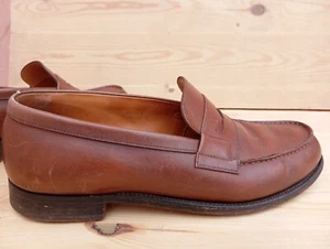 Zapatos Mocasines JM Weston Para Hombre Marrón 180 Firma Penny Cuero Talla 7-E - Imagen 1 de 11