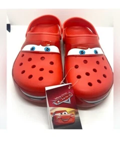 Light Up Crocs Lightning Mcqueen Disney Cars Classic Clog Women’s 6 /Mens 4 - Picture 1 of 6