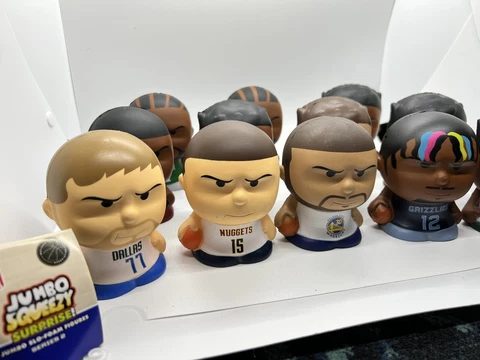 NBA Jumbo Squeezymates S2 Individual Figures - New Inventory - 11/25 Cover