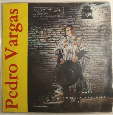 PEDRO VARGAS - UN MUNDO RARO - MEXICAN 7" EP PS, RANCHERAS - Image 1 of 4