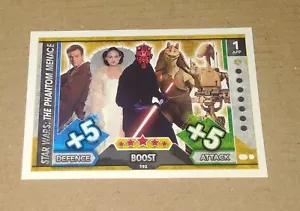 TOPPS STAR WARS FORCE ATTAX UNIVERSE tcg card - The Phantom Menace. L39 - Picture 1 of 2