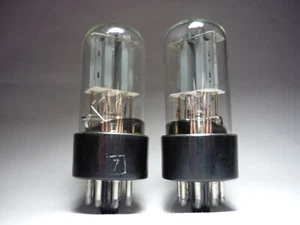2pcs. 6N8S / 6Н8С = 6SN7GT ~ 6N8P; 6CC10 Double triode NEW. SAME DATE VII-1969 - Picture 1 of 3