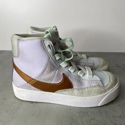 Nike Blazer Mid '77 Niños Pequeños Talla 11c Baile Apenas Uva Top Alto Foto 1 de 4