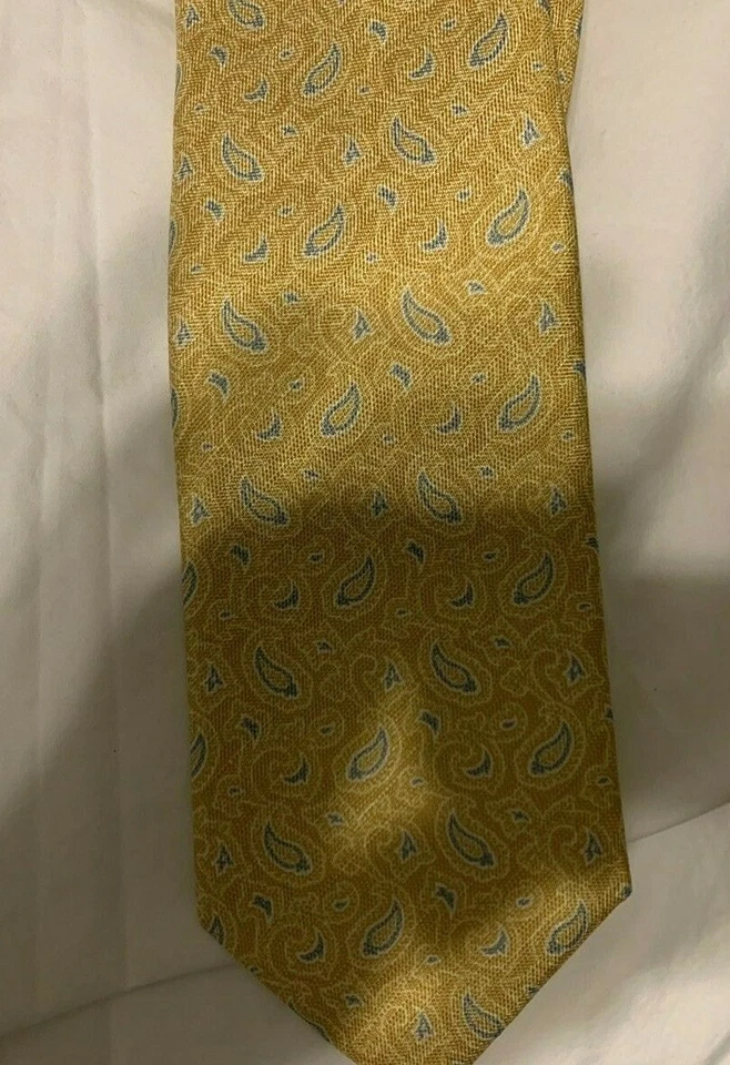 Галстук BRIONI сделано в Италии сплетенный шерсти шелк шеи галстук рекомендуемая розничная цена производителя $230! - Изображение 1 из 4