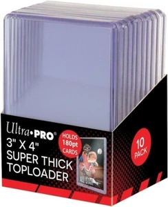 Ultra Pro 180pt Toploader NOWY Top Load uszczelniony 10 20 30 50 100 250 500 TY WYBIERASZ - Zdjęcie 1 z 1