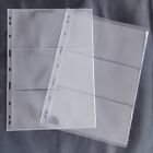 10 Sheets Clear Currency Sleeves PVC Money Protector Pouches