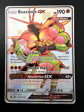 Buzzwole GX SV68/SV94 Pokémon TCG Hidden Fates Holo Full Art Ultra Rare NM