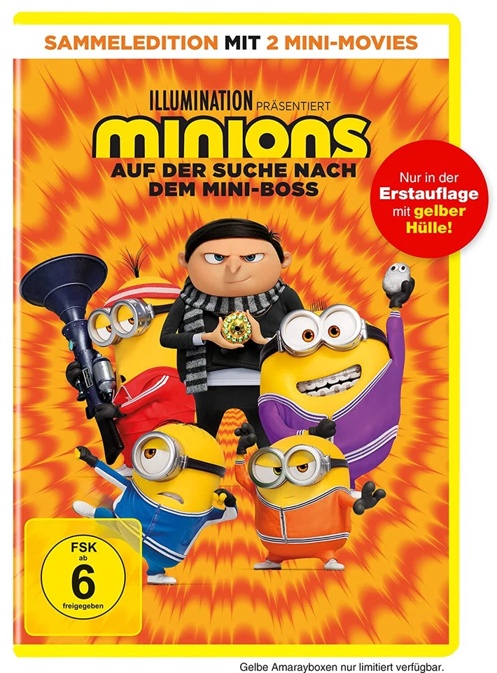 DVD * MINIONS 2 - AUF DER SUCHE NACH DEM MINI-BOSS # NEU OVP + - Bild 1 von 1