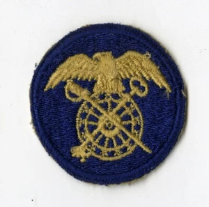 Quartermaster Corps Whiteback Patch WWII Vintage - Imagen 1 de 2