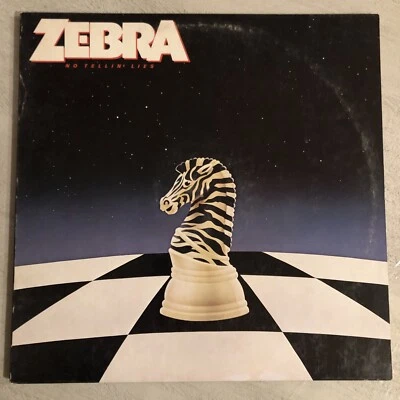 Zebra No Tellin’ Lies LP 1984 Atlantic Records Specialty Pressing Mint Condition - Image 1 of 4