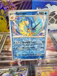 Gyarados 043/193 Holograma Inverso Raro Pokemon Juego de Cartas Coleccionables S&V Paldea Evolved - Imagen 1 de 2
