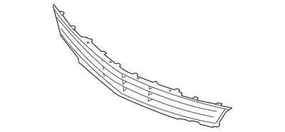 Rejilla de parachoques original Ford DE9Z-17K945-AA Foto 1 de 4