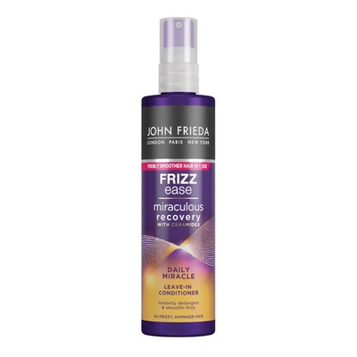 JOHN FRIEDA Frizz Ease Daily Miracle Leave In Conditioner Moisturising Conditioner Spray ...