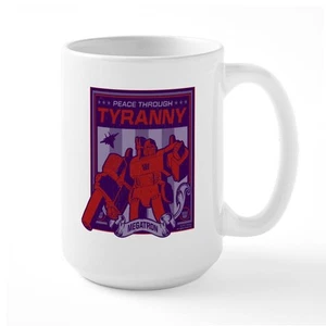 CafePress Transformers Tyranny 15 Oz Ceramic Large Mug (97777022) - Picture 1 of 27