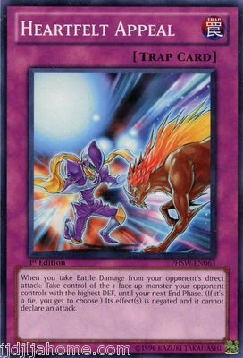 PHSW EN063 1ST ED 3X HEARTFELT APPEAL COMMON - Image 1 of 2