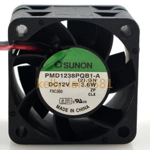 1pcs SUNON PMD1238PQB1-A 4CM 4028 3.6W Double Ball 1u Server Cooling Fan - Picture 1 of 3
