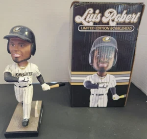 LUIS ROBERT JR Charlotte Knights ( CHICAGO WHITE SOX ) BOBBLEHEAD Mint In Box - Picture 1 of 4